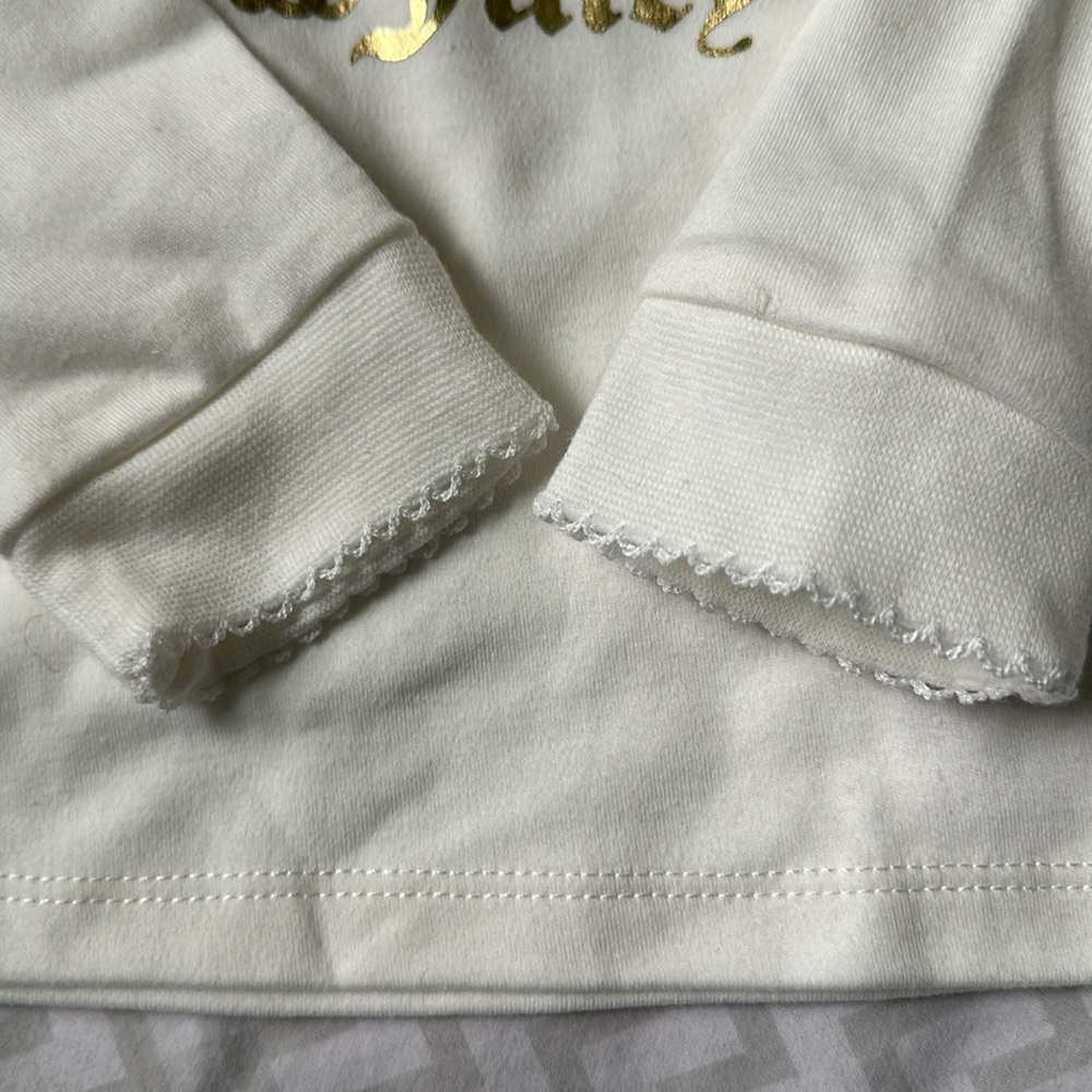 Baby Girls 18M Long Sleeve Ruffled Fleece Sweatshirt & Matching Jogger Pant Set - Picture 5 of 12